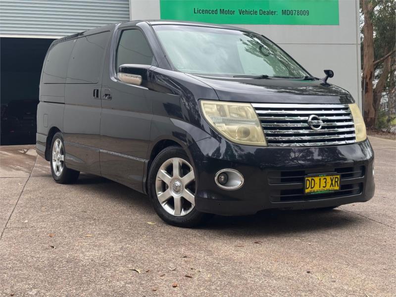 2007 NISSAN ELGRAND 4D WAGON E51